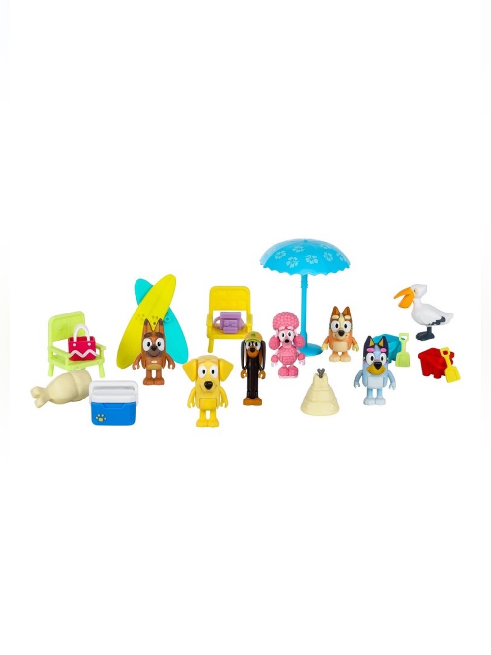 Bluey Beach Multipack Toy Set